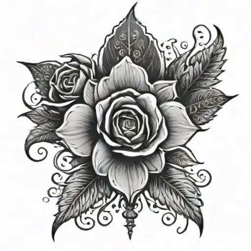 Coverup tattoo design idea