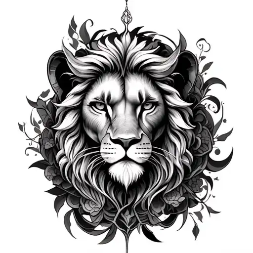 leo gemini neo gothic tattoo sleeve tattoo design idea