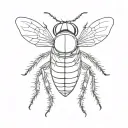 small minimal tattoo of a fly made to go under the eye, simple, outline, tattoo design idea