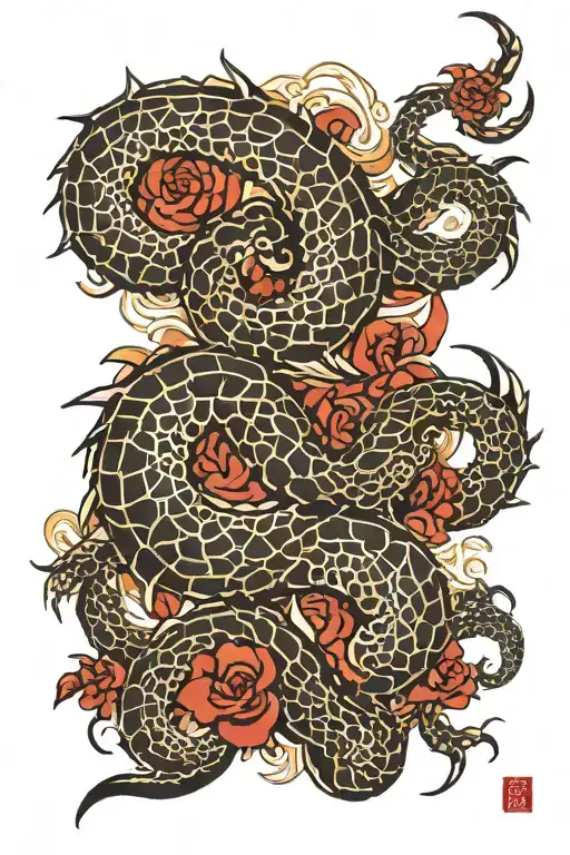 Leo cancer scorpio tattoo design idea