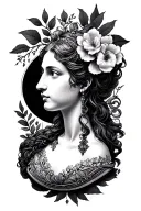 cameo medsua tattoo design idea