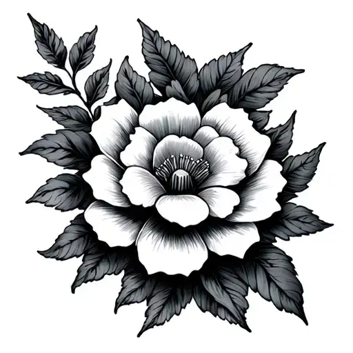 bible scriptures that forum flowers blackink tattoo design idea