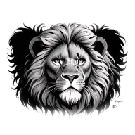 Mufasa tattoo design idea