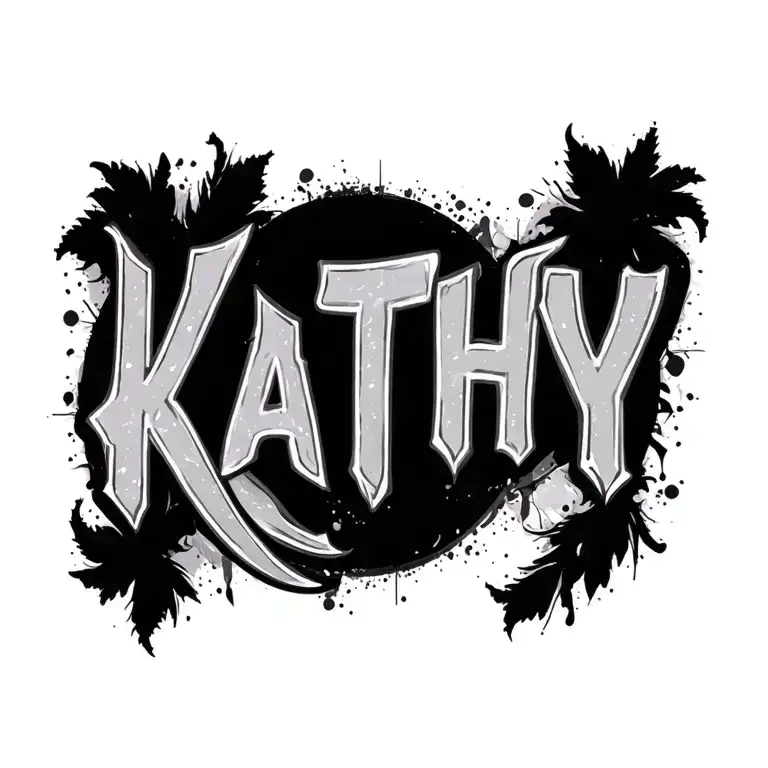 "KATHY" KATHY tattoo design idea
