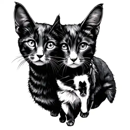 Grandkids tattoo design idea