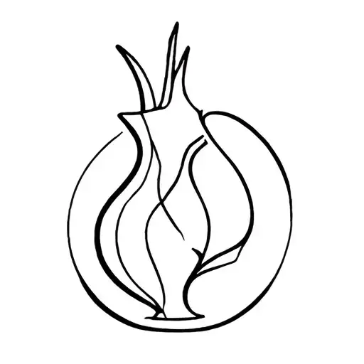 broken vase tattoo design idea