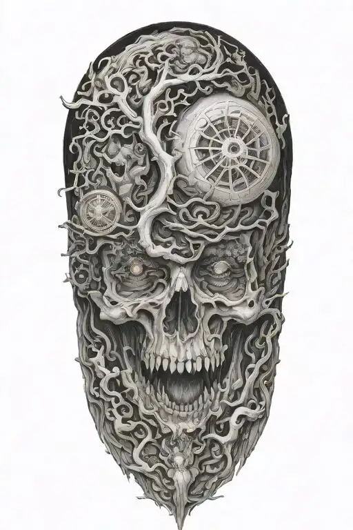 gustave dore inferno tattoo design idea