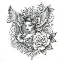 amy tattoo design idea