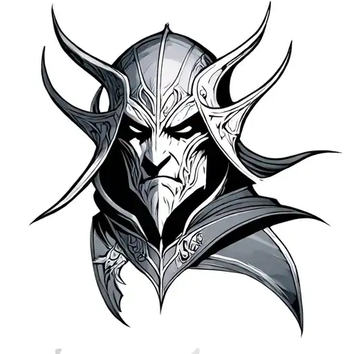 Malekith tattoo design idea