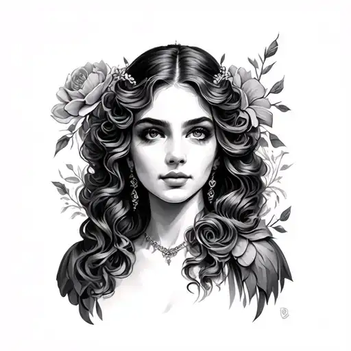 Victoria tattoo design idea