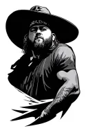 luke combs tattoo design idea