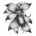 Lady Slipper tattoo design idea