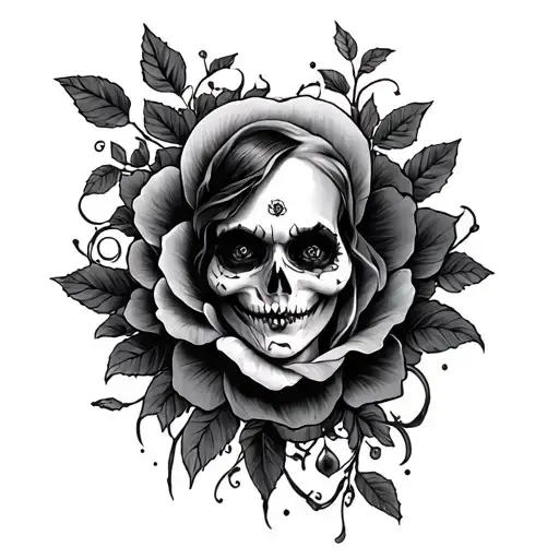 Goth tattoo design idea