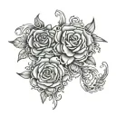 names- Jaima Arya Alex Bhuwan tattoo design idea