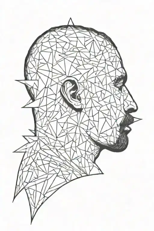 yeezus album tattoo design idea