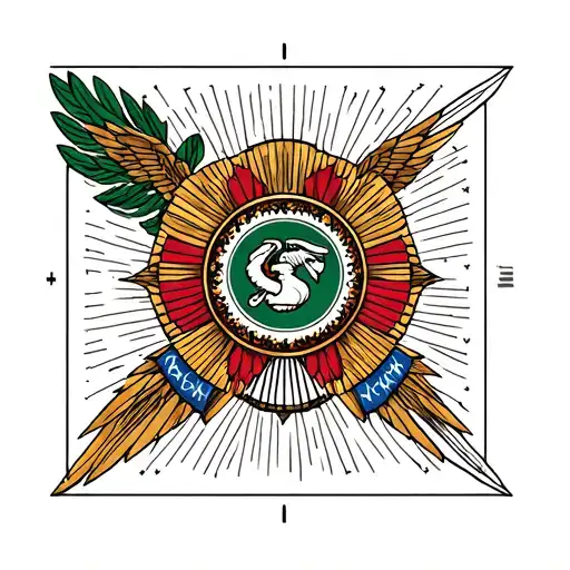 math, mexico, usmc enlisted ega tattoo design idea