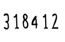 "318412" tattoo design idea