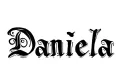 "Daniela" tattoo design idea
