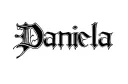 "Daniela" tattoo design idea
