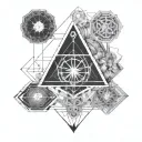 alchemy arsenic tattoo design idea