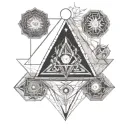 alchemy arsenic tattoo design idea