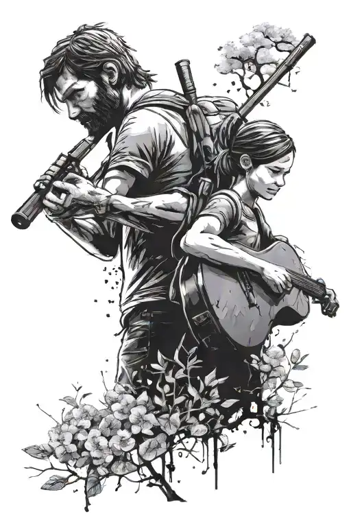 The Last Of Us tattoo design idea