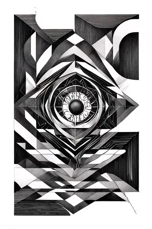 psychosis,life,balance tattoo design idea