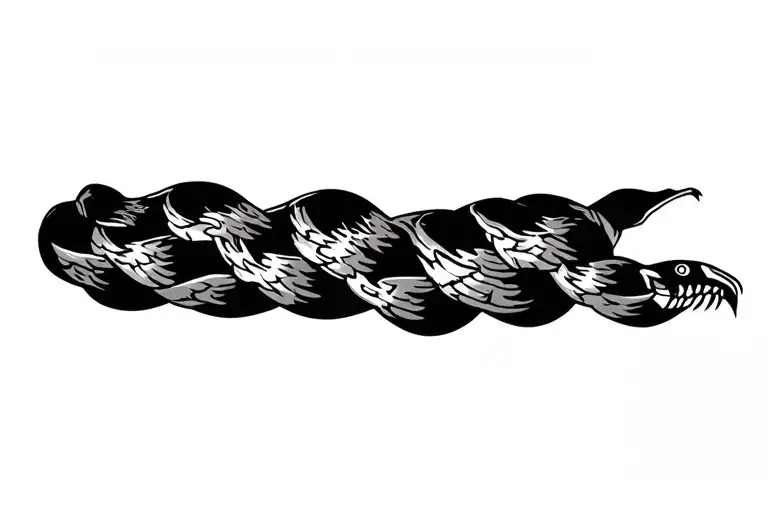 Dont Tread Me tattoo design idea