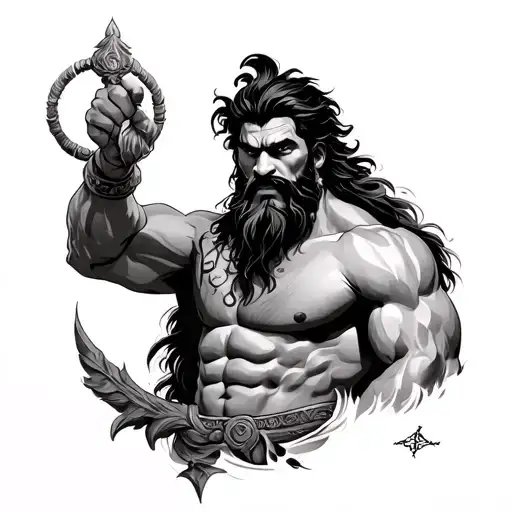 Parshuram tattoo design idea
