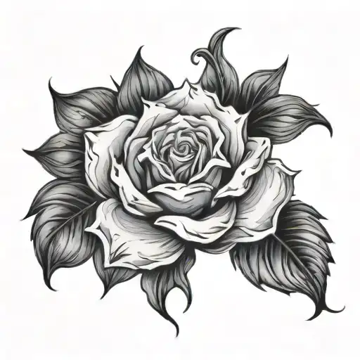 love fati tattoo design idea