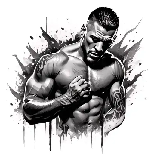 Randy Orton tattoo design idea