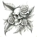 Beautiful Disaster tattoo design idea