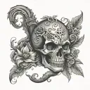 Beautiful Disaster tattoo design idea