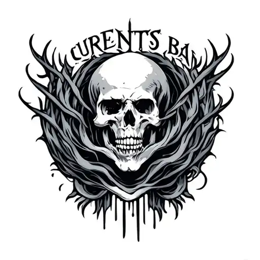 Currents Band tattoo design idea