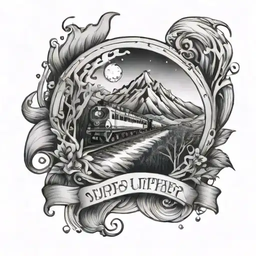 drops of Jupiter song by train. my brother and myself.  tattoo design idea