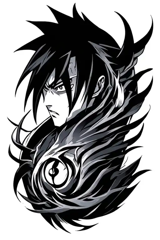 sasuke curse mark tattoo tattoo design idea