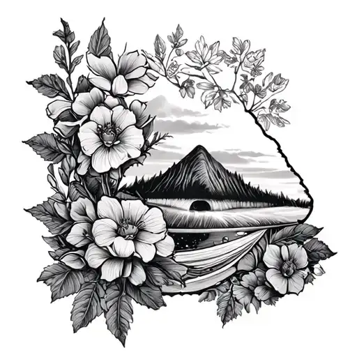 Georgia tattoo design idea