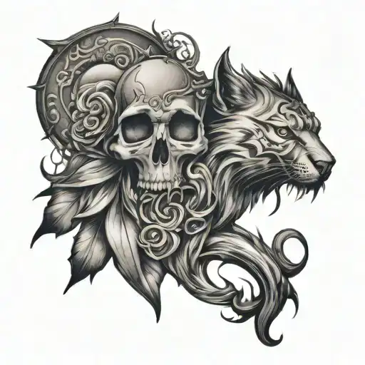 I was out here to lead the lost souls  tattoo design idea