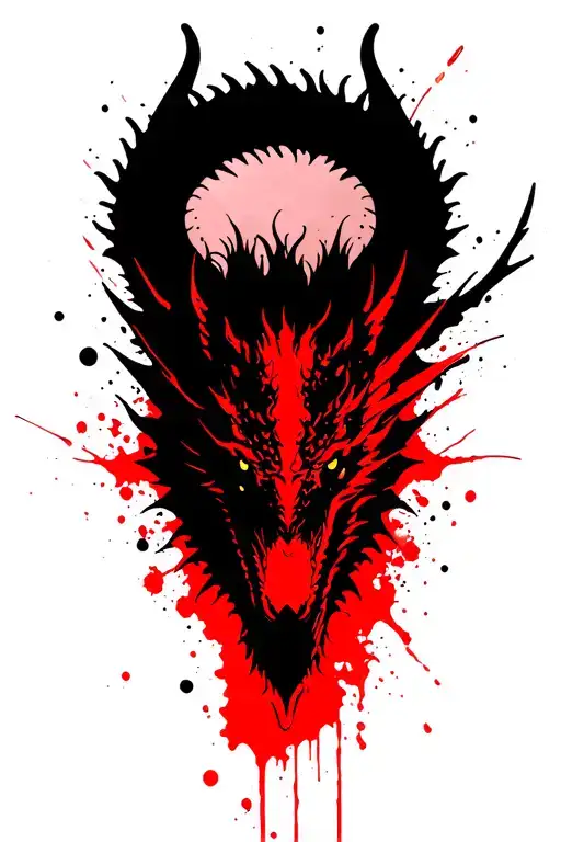 dragon tattoo design idea