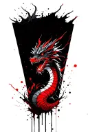dragon tattoo design idea