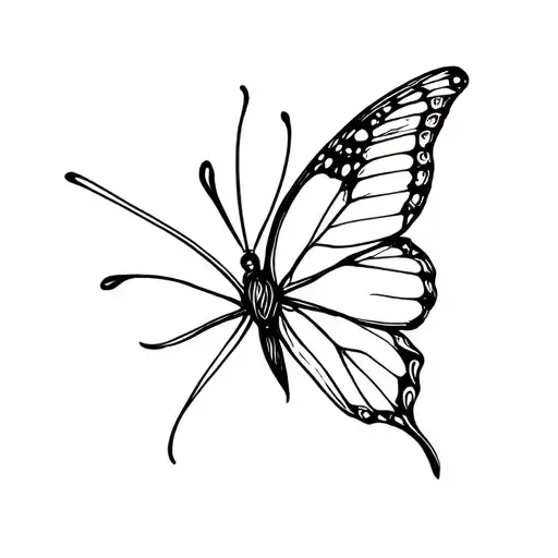 small meaningful tattoo for women on collar bone butterfly tattoo design idea