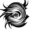 biometric tattoo design idea