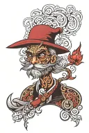 Jacob California Santa Ana tattoo design idea