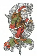 Jacob California Santa Ana tattoo design idea