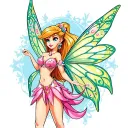 winx club fairy tattoo design idea