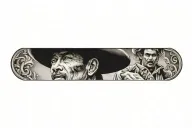 Cowboy tattoo design idea