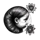 Down Syndrome tattoo design idea