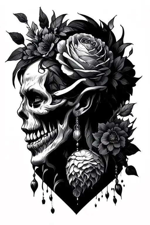 less gotic and more spicy tattoo design idea