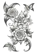 minimalist tattoo featuring the imposter syndrome  tattoo design idea