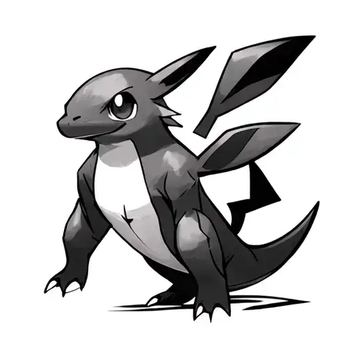 Real battle with pokemon tattoo design idea